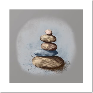 Zen rocks ' Posters and Art